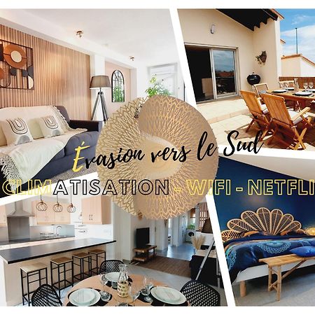 Agreable T3 - Evasion Vers Le Sud - Saleilles ภายนอก รูปภาพ